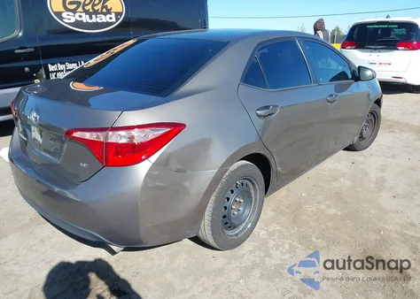 2017 Toyota Corolla Le из США, поврежденный, VIN 2T1BURHE1HC941931